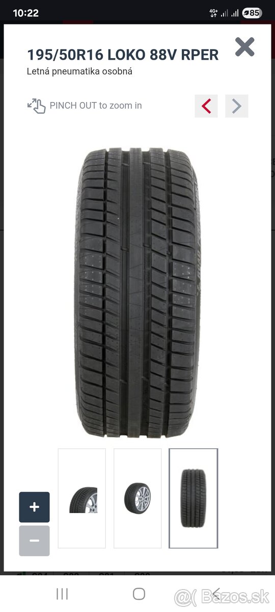 Predam NOVE PNEU 195/50 R16 KORMORAN