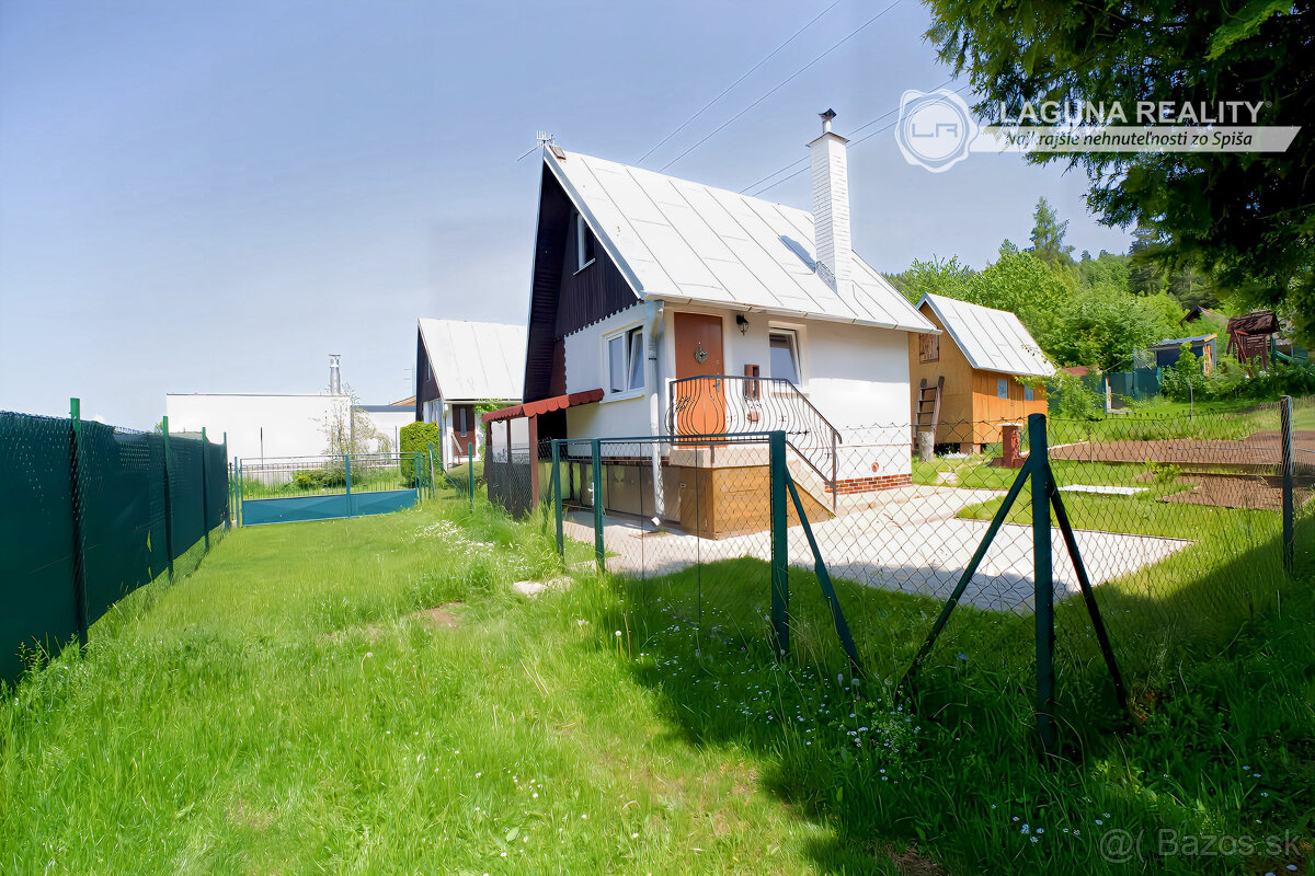 Záhrada s chatou (365 m2) Ferčekovce Spišská Nová Ves