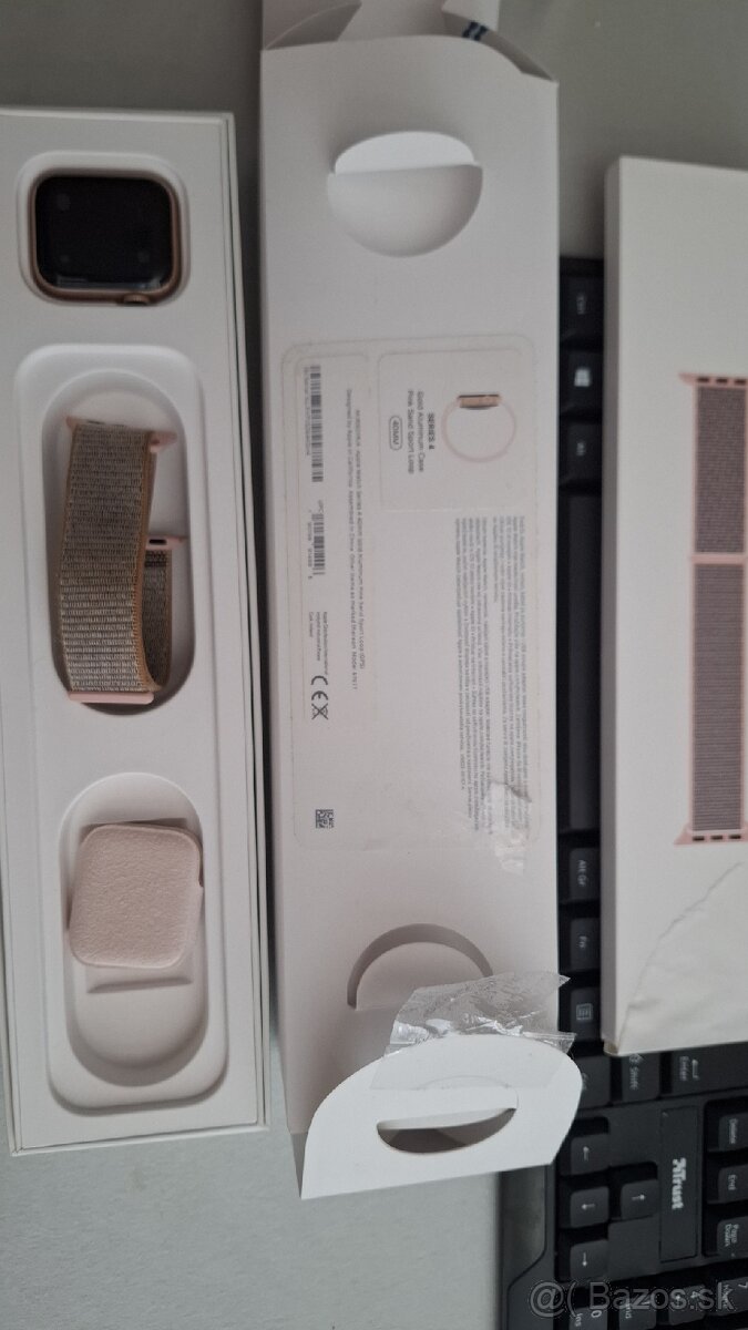 Apple watch 4 gold pink