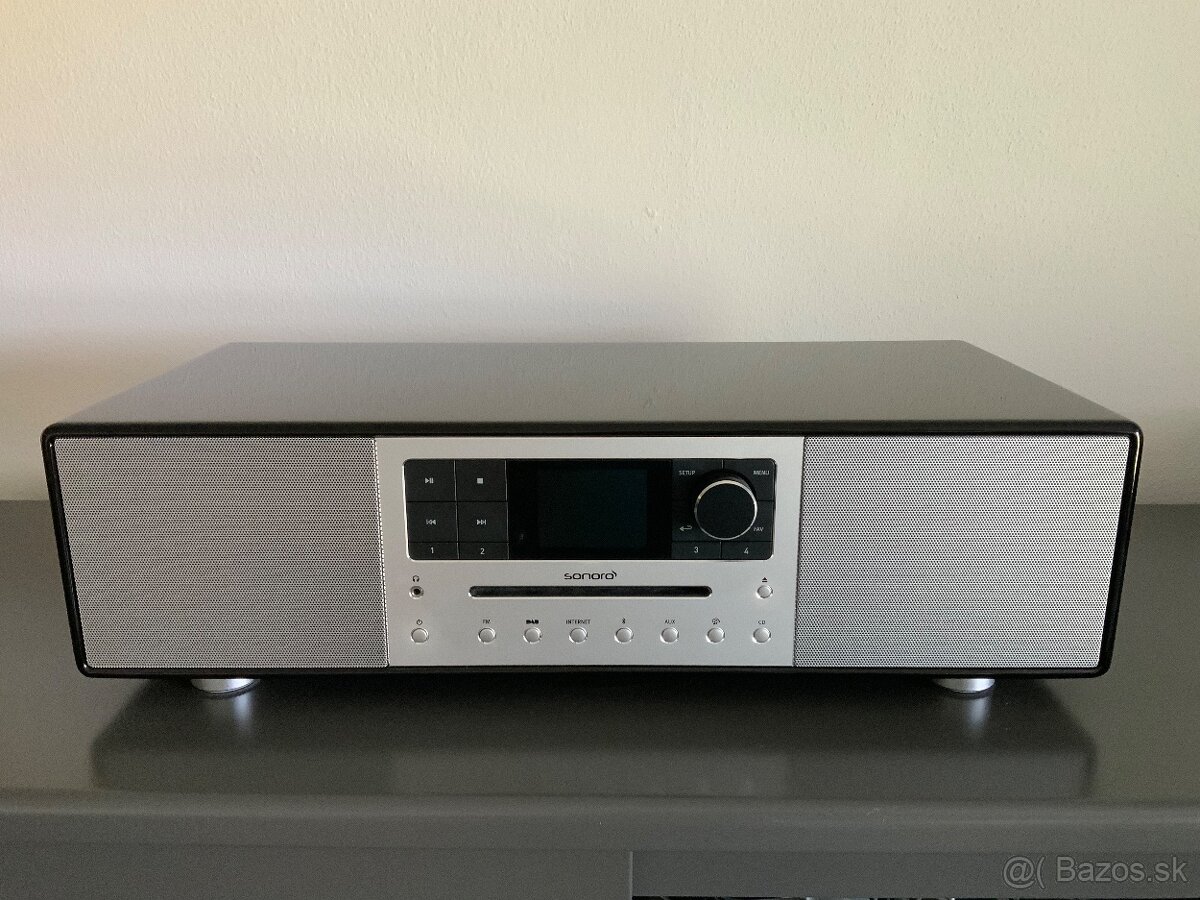 Cd audio rádio mp3 prehrávač zostava Sonoro Meisterstück