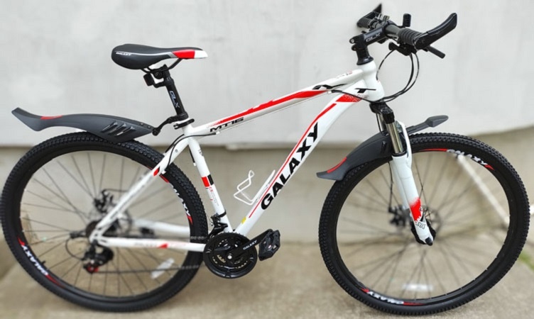 Odprúžený horský bicykel