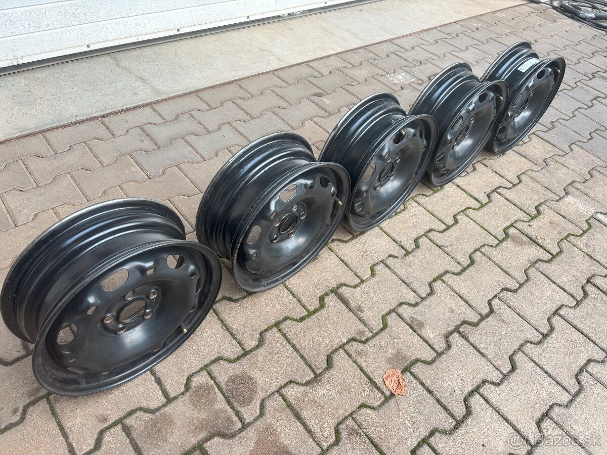 Plechové disky Škoda Fabia 5Jx14 H2 ET35