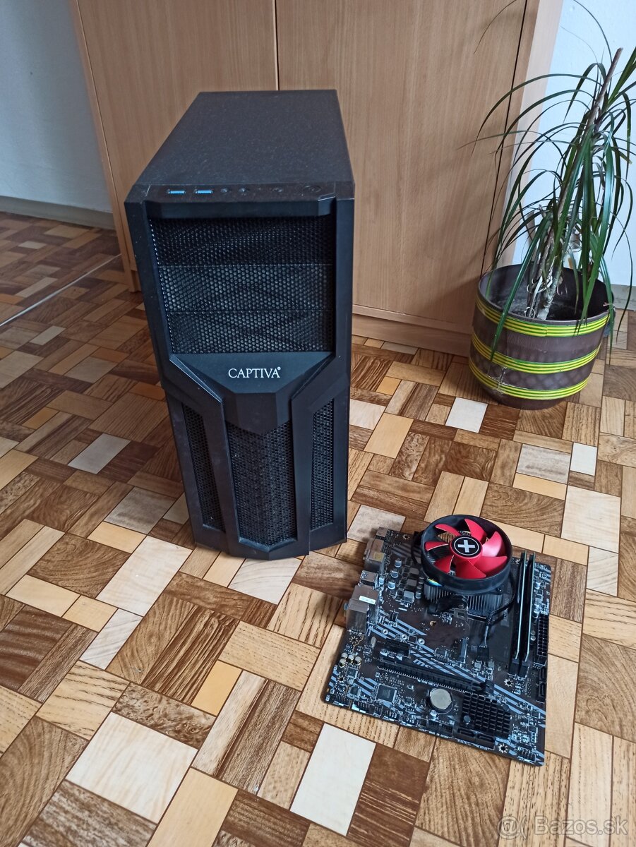 Základná doska +16GB RAM+Pc skriňa