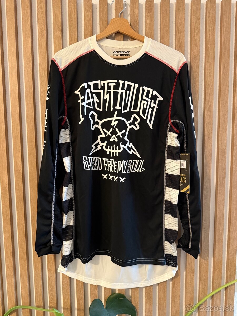 Dres Fasthouse, Grindhouse Akuma Jersey - Black