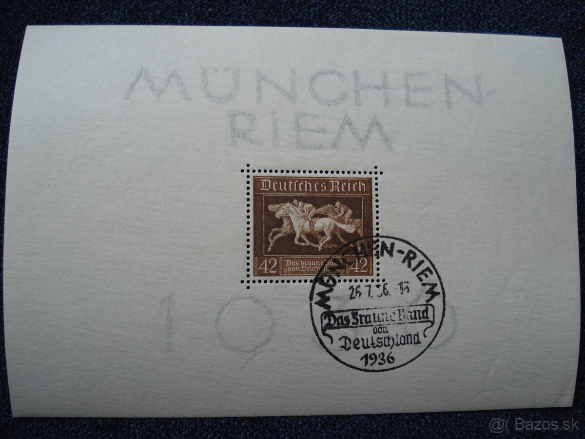 Nemecká ríša Blok č.4