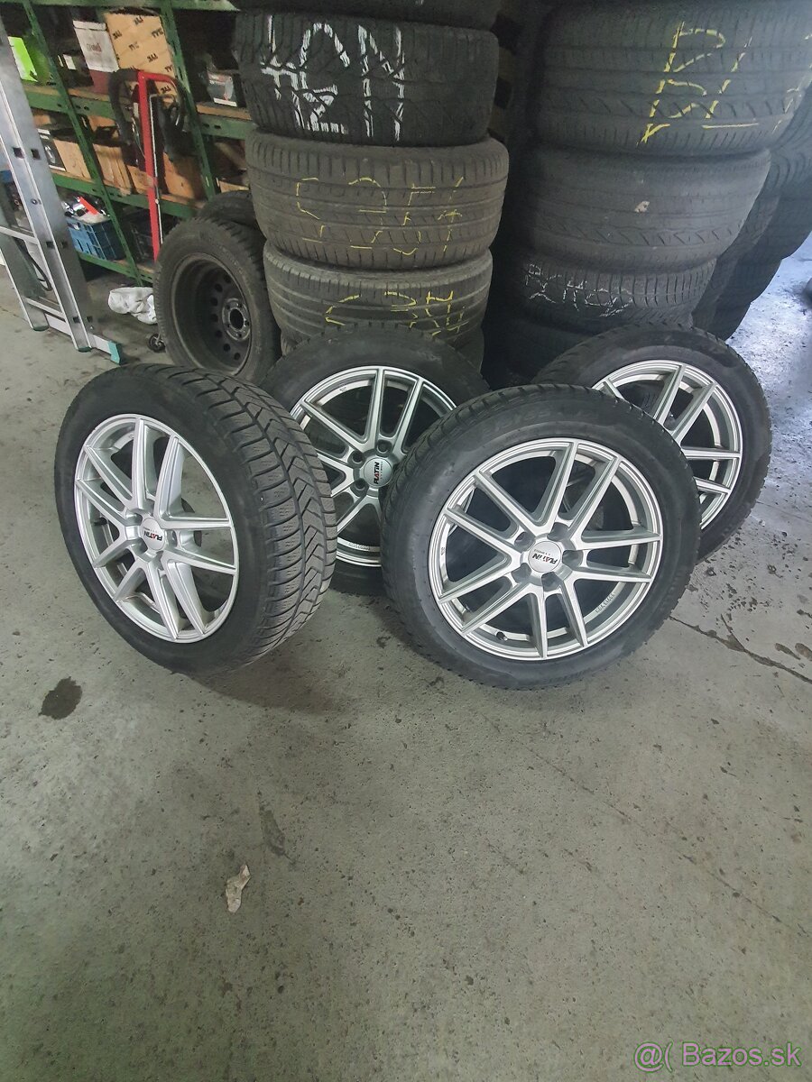 ZIMNÁ SADA 5x112 + pneu 215/55 R17
