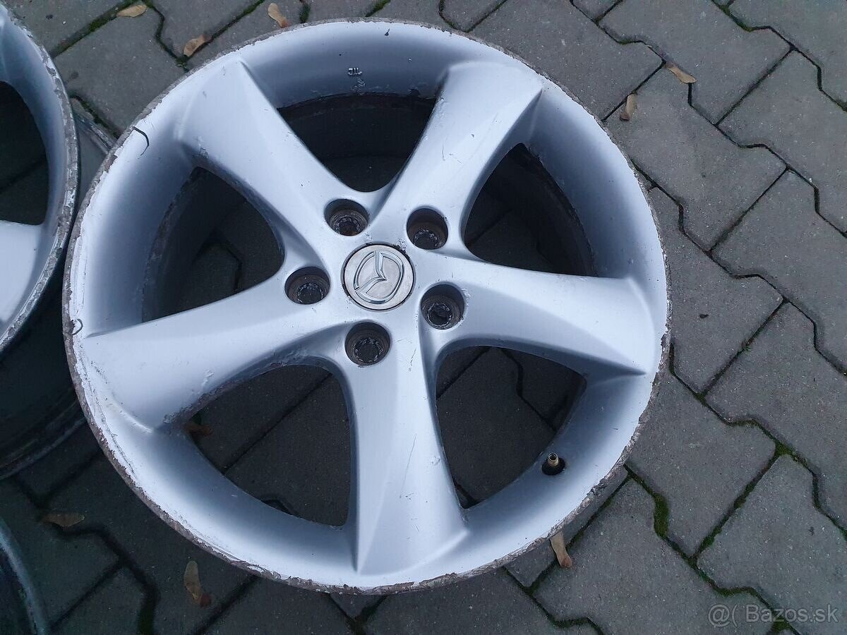 Alu kola disky orig mazda 5x114.3 7jx17 et55