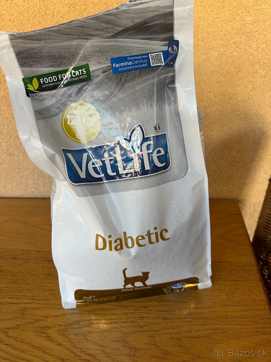 Granule pre diabetické mačky