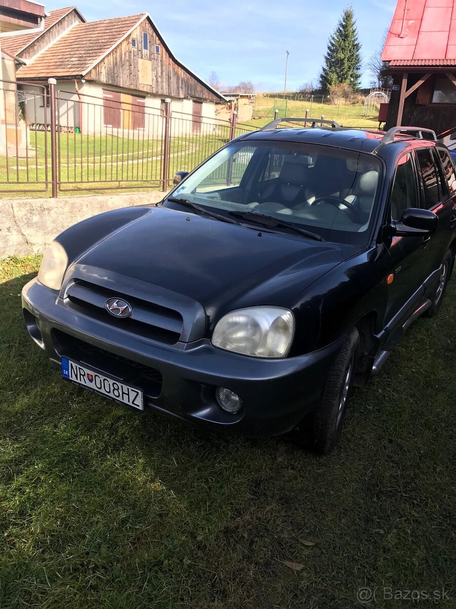 Hyundai Santa Fe 2.0 CRDi 4x4 – 2005, 91 kW, 204 000 km – 2