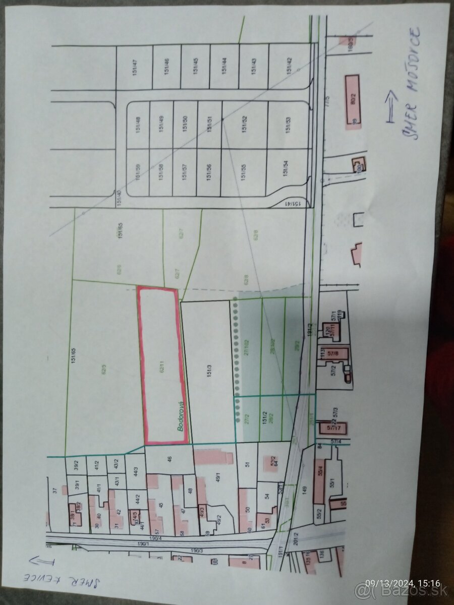 Pozemok na predaj znížená cena