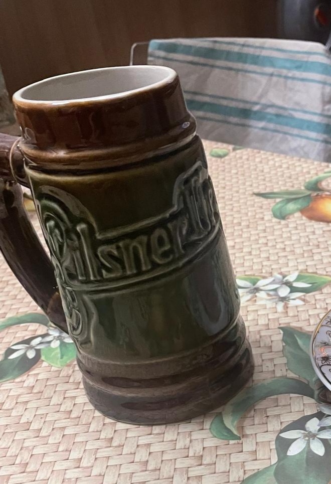 keramické pivné krígle Pilsner Urquel