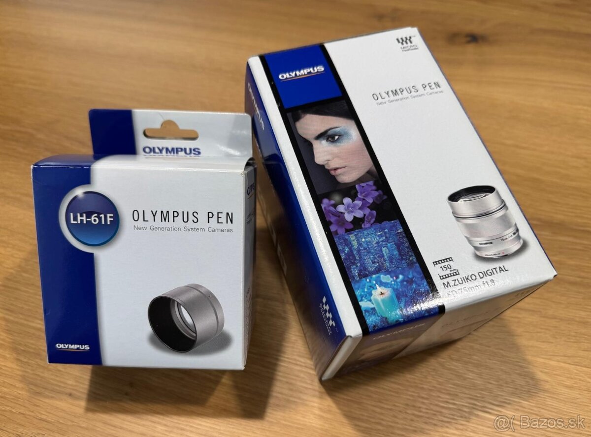 Predám Olympus / OM System M.Zuiko Digital ED 75 mm f/1.8