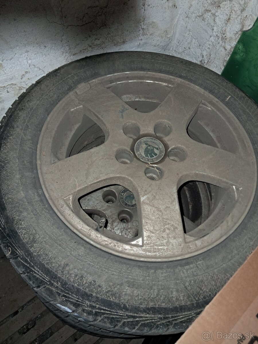 Fabia disky + pneumatiky r14