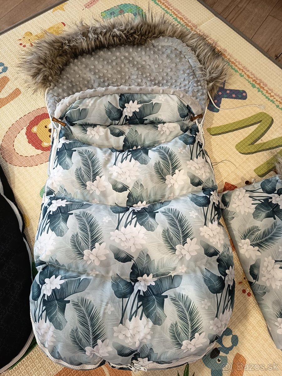 Predám krásny teplučký zimný fusak Hand Made Infinity