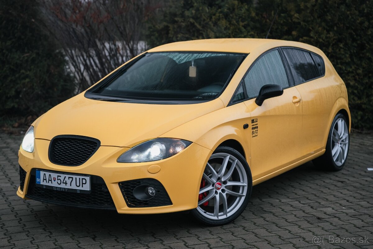 Seat Leon CUPRA 2.0 TFSI 177kW, stock motor, custom výfuk