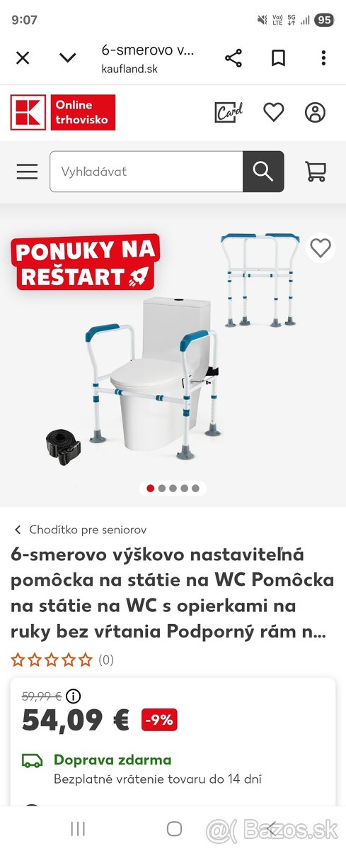 Wc pre seniorov pomocka