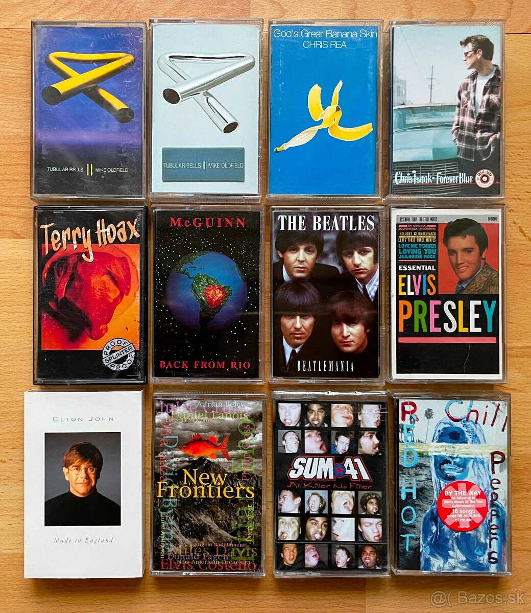 MC originál kazety - Pop, Rock