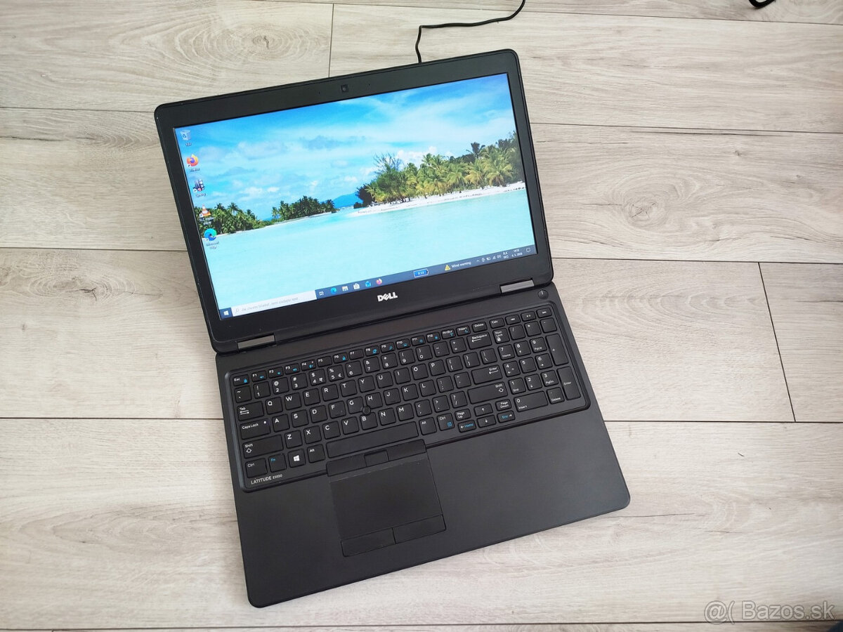 notebook Dell E5550 - Core i5-5300u, 8GB, 256GB SSD, W10