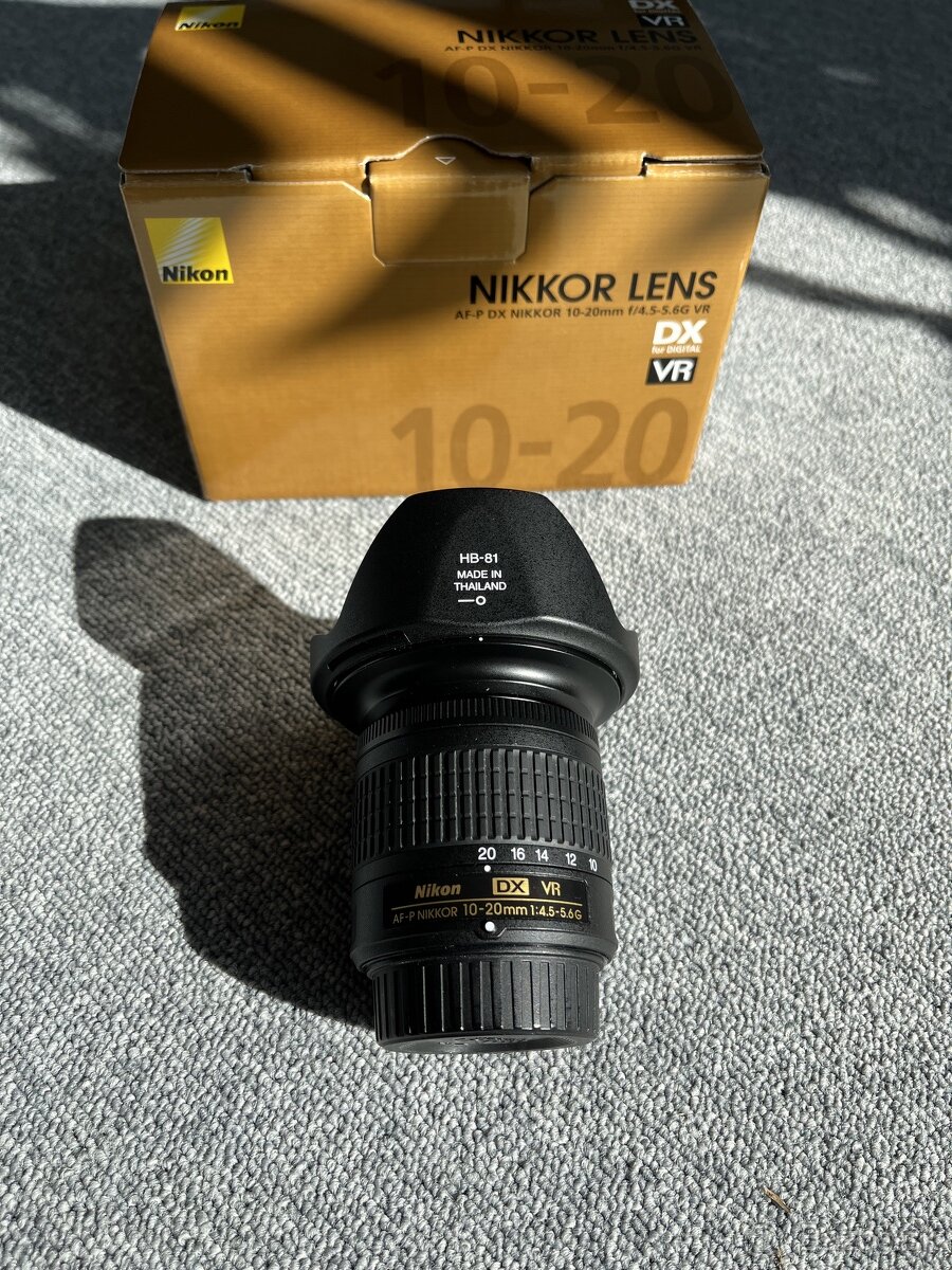 Nikon NIKKOR 10-20 mm F4.5-5.6G AF-P VR DX