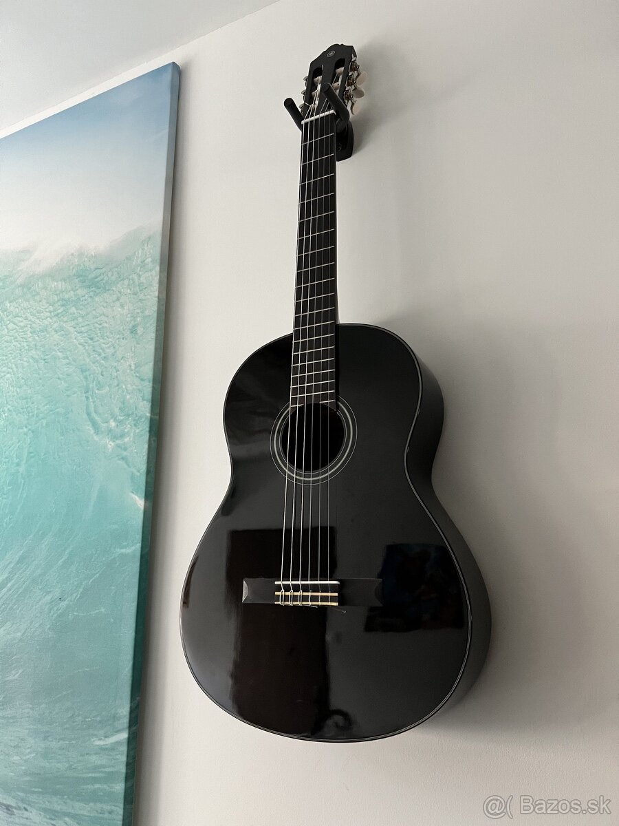 Yamaha C40 black / čierna klasická gitara 4/4