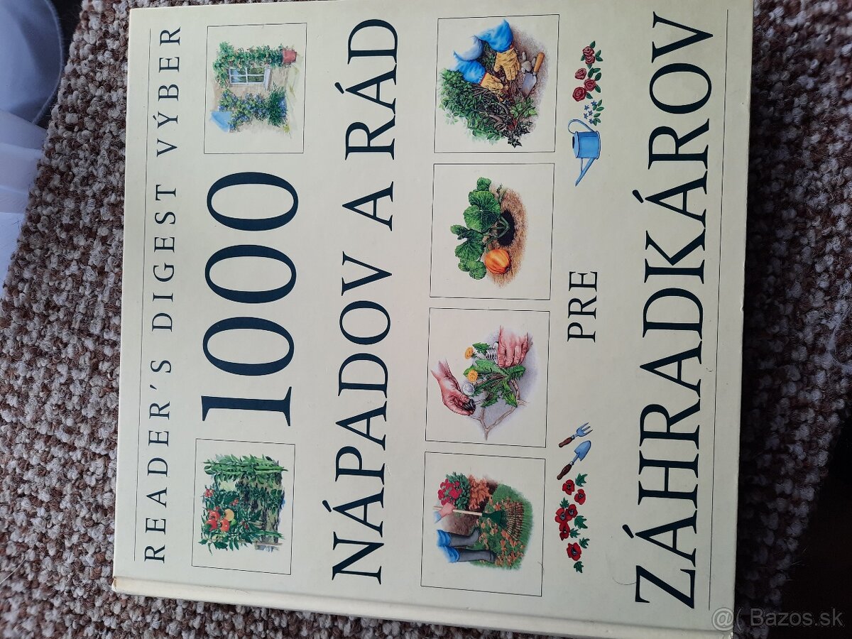 Predám knihu RDV - 1000 rád pre záhradkárov