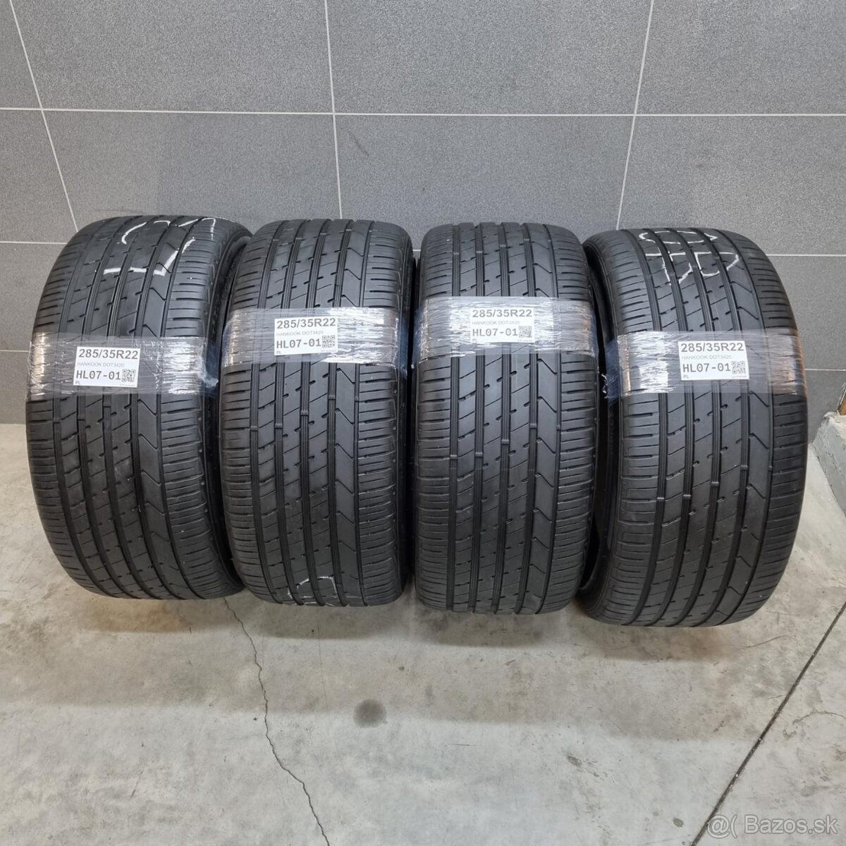 Letné pneumatiky 285/35 R22 HANKOOK DOT3420