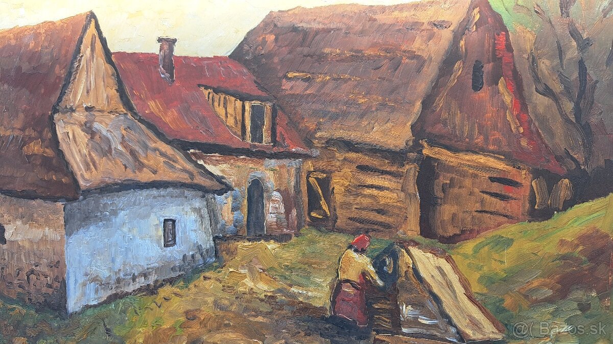 Stary dvor, olejomalba