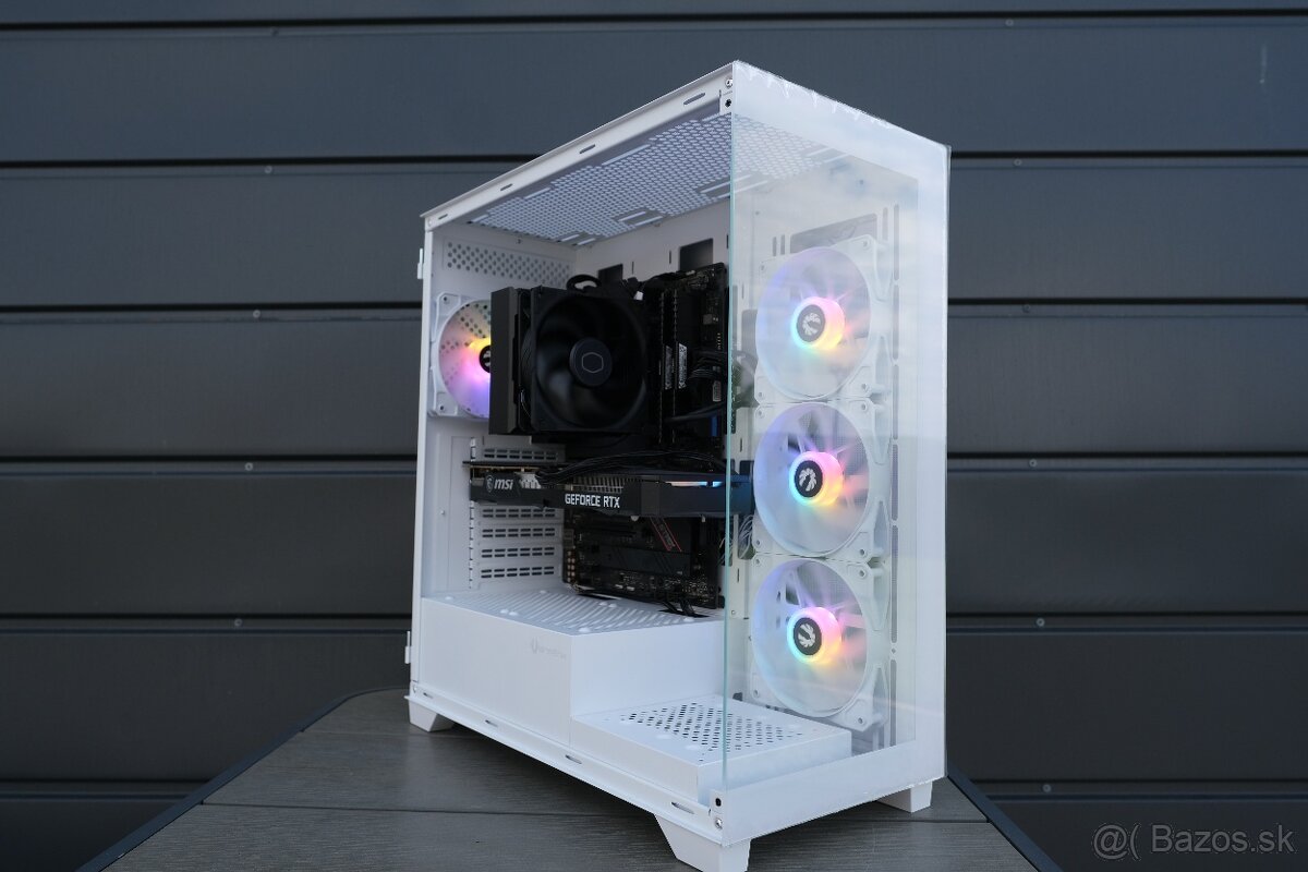 Herný PC, Ryzen 7 5800X, RTX 3060 Ti, 32GB RAM, SSD, 24m
