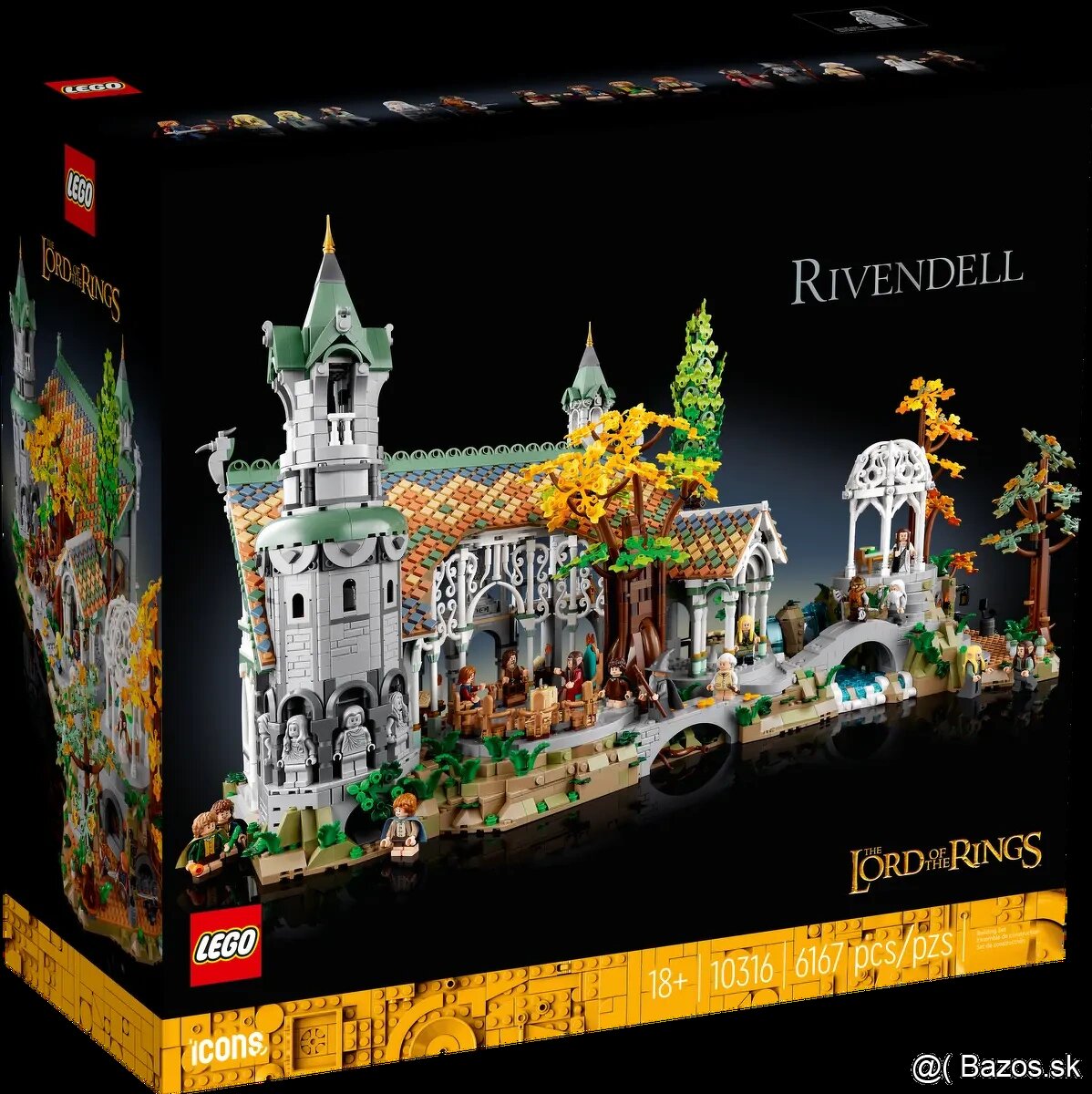 LEGO 10316 – The Lord of the Rings: Rivendell™ - NOVÉ