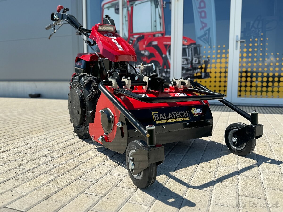Mulčovač na jednoosí malotraktor JANSEN MGT-600E a MGT-600D