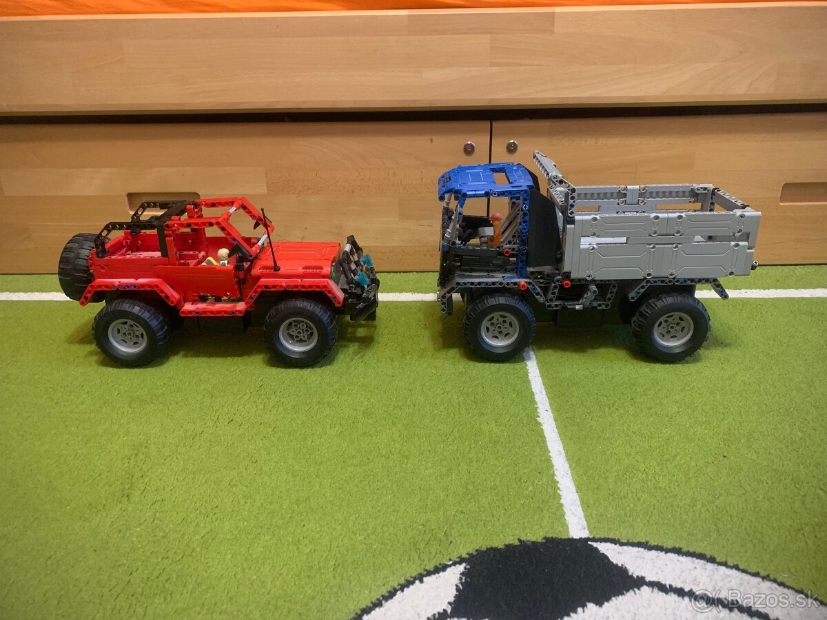 Lego technic autá na diaľkové ovládanie