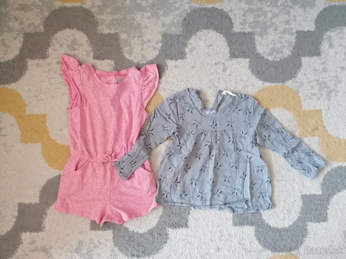 Balík vecí pre dievčatko veľkosť 92