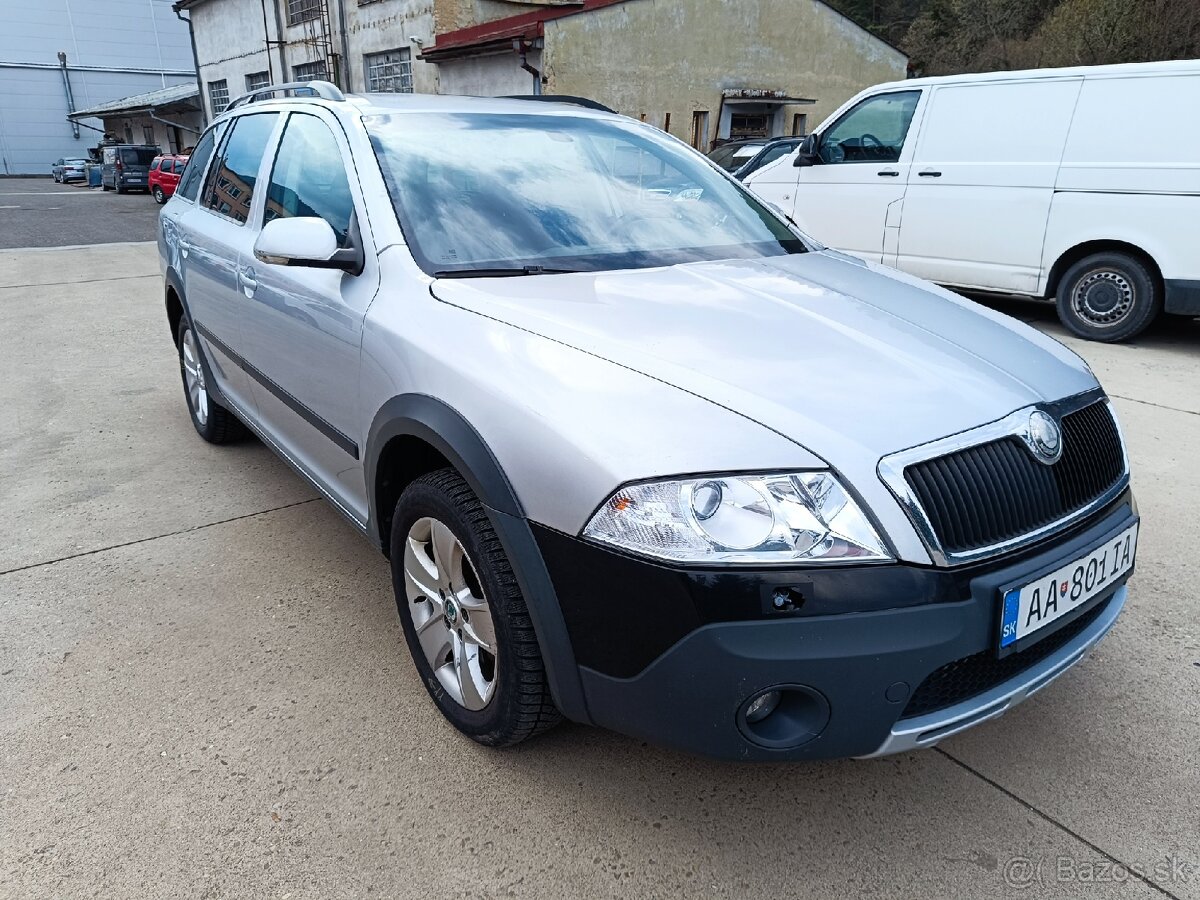 Škoda Octavia scout 2,0 tdi,r.v.2009, manual