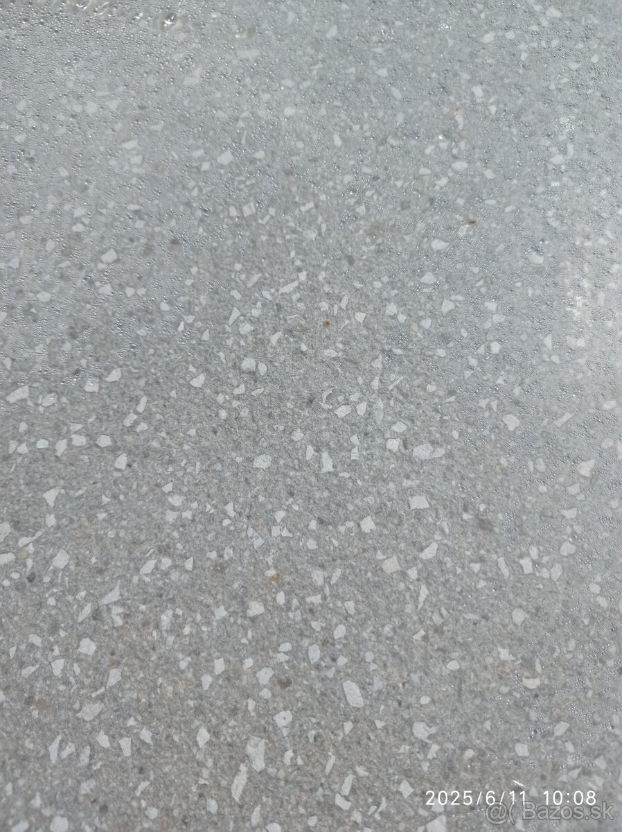 Zámková dlažba  50x100x8cm Sivo biela