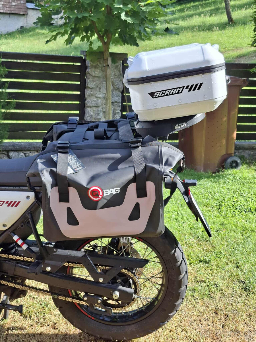 Predám bočné tašky na motorku Q Bag ST07