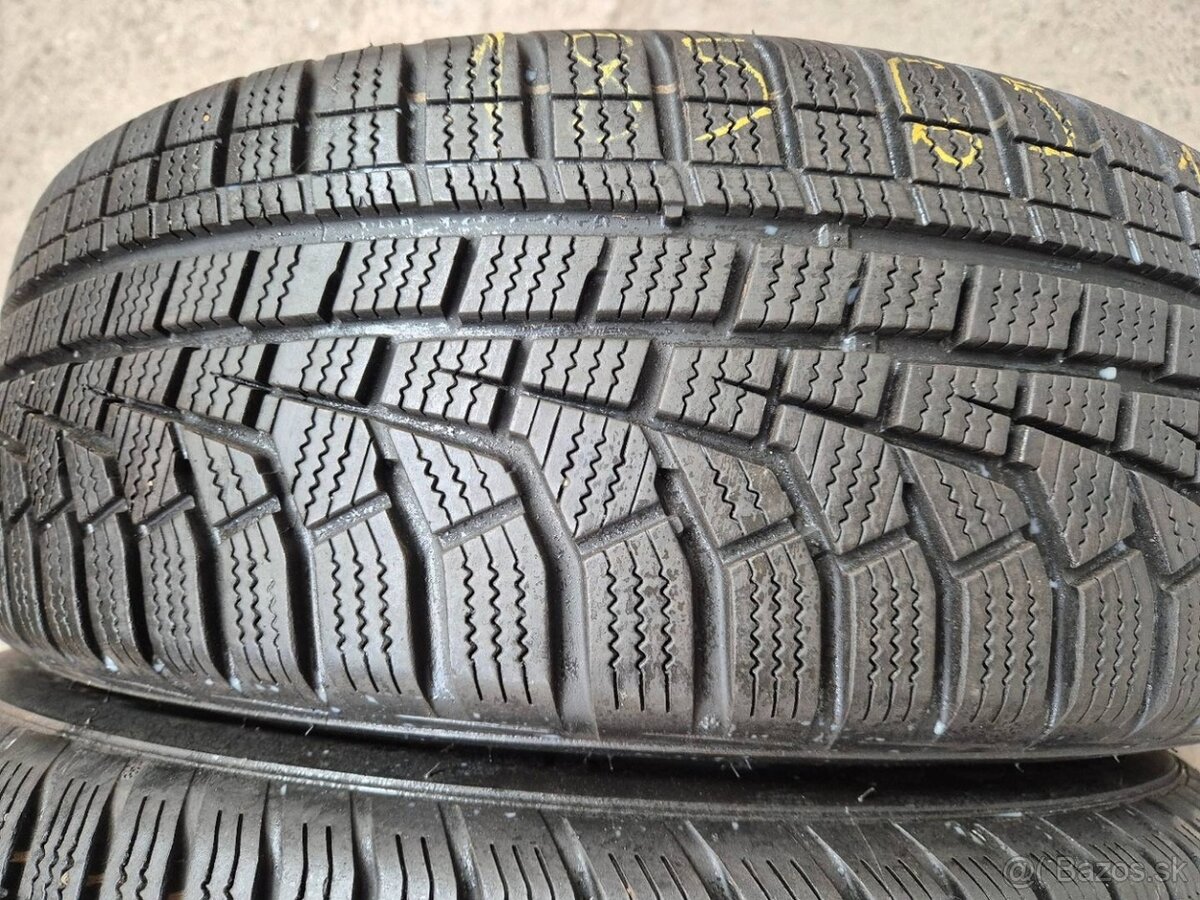 185/65 r15 zimné 4 ks HANKOOK dezén 7,2 - 7 mm DOT2020