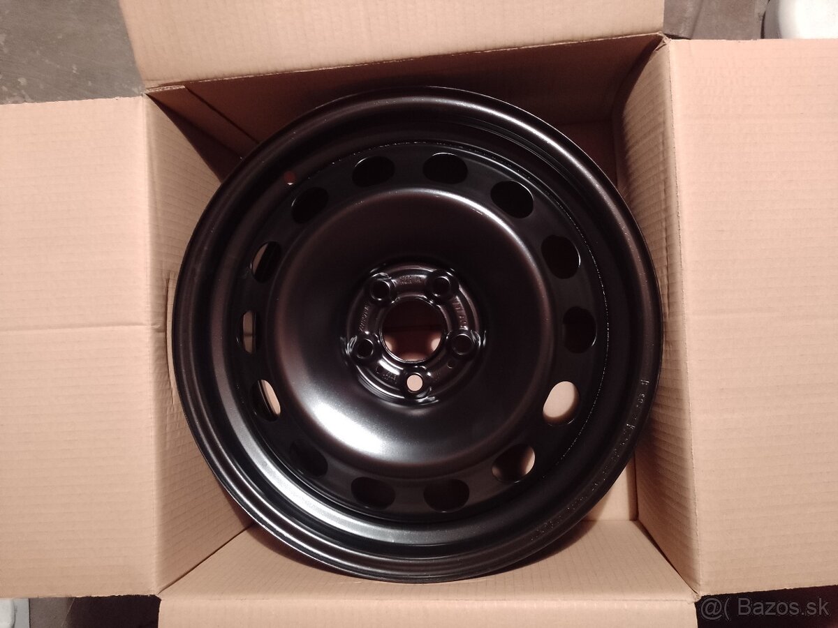 Predám plechové disky 6Jx16, 5x100, nové