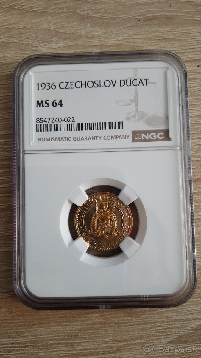 Svätovaclavský dukát 1936