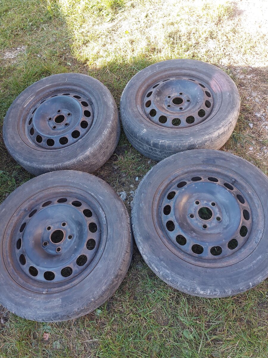 r16 5x112+zimné pneu 205/55r16