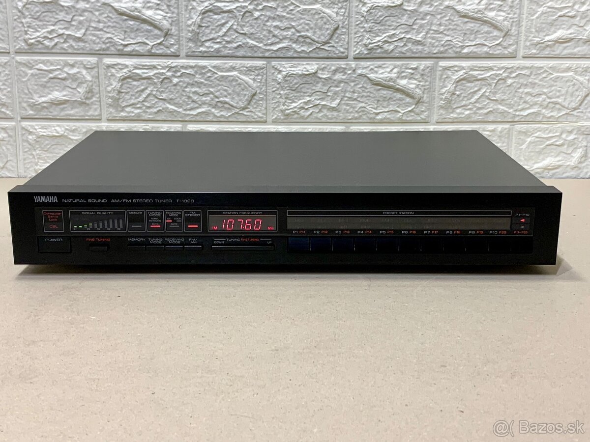 Yamaha T-1020 ….. FM/AM stereo tuner