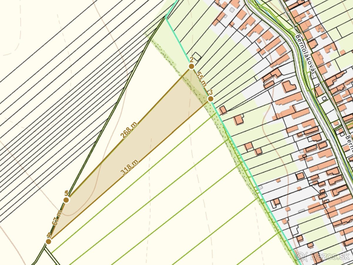 Predám pozemok v obci Hrabušice 11400m2