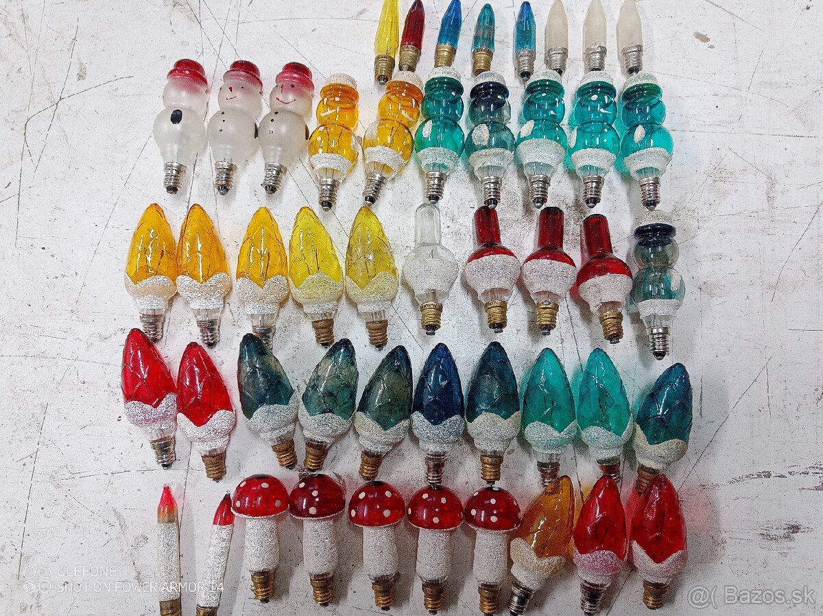 Žiarovky na vianočný stromček
