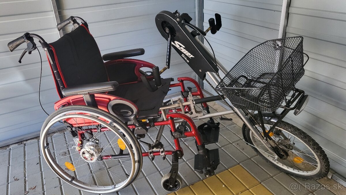 Ručný bicykel Speedy - Bike + Sopur pre vozičkarov