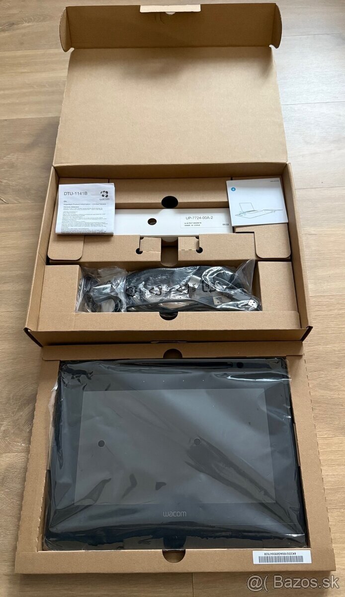 Wacom DTU1141B-farebný FHD podpisový a graficky tablet-nový