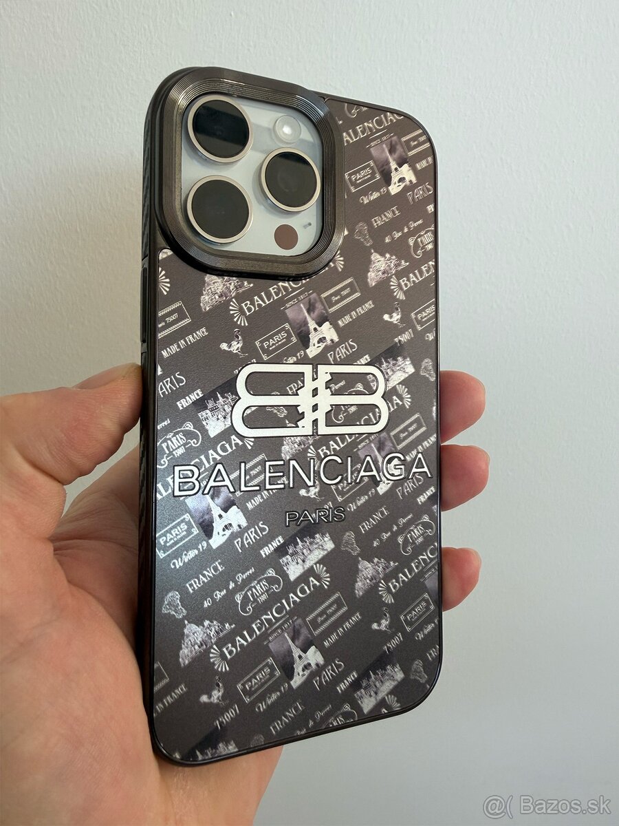 iPhone 15 Pro Max 256GB, bielá + Christian Dior puzdro