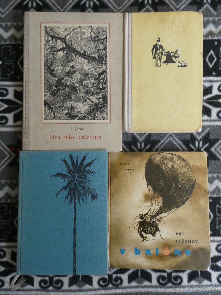 Jules Verne - knihy staršieho dátumu vydania