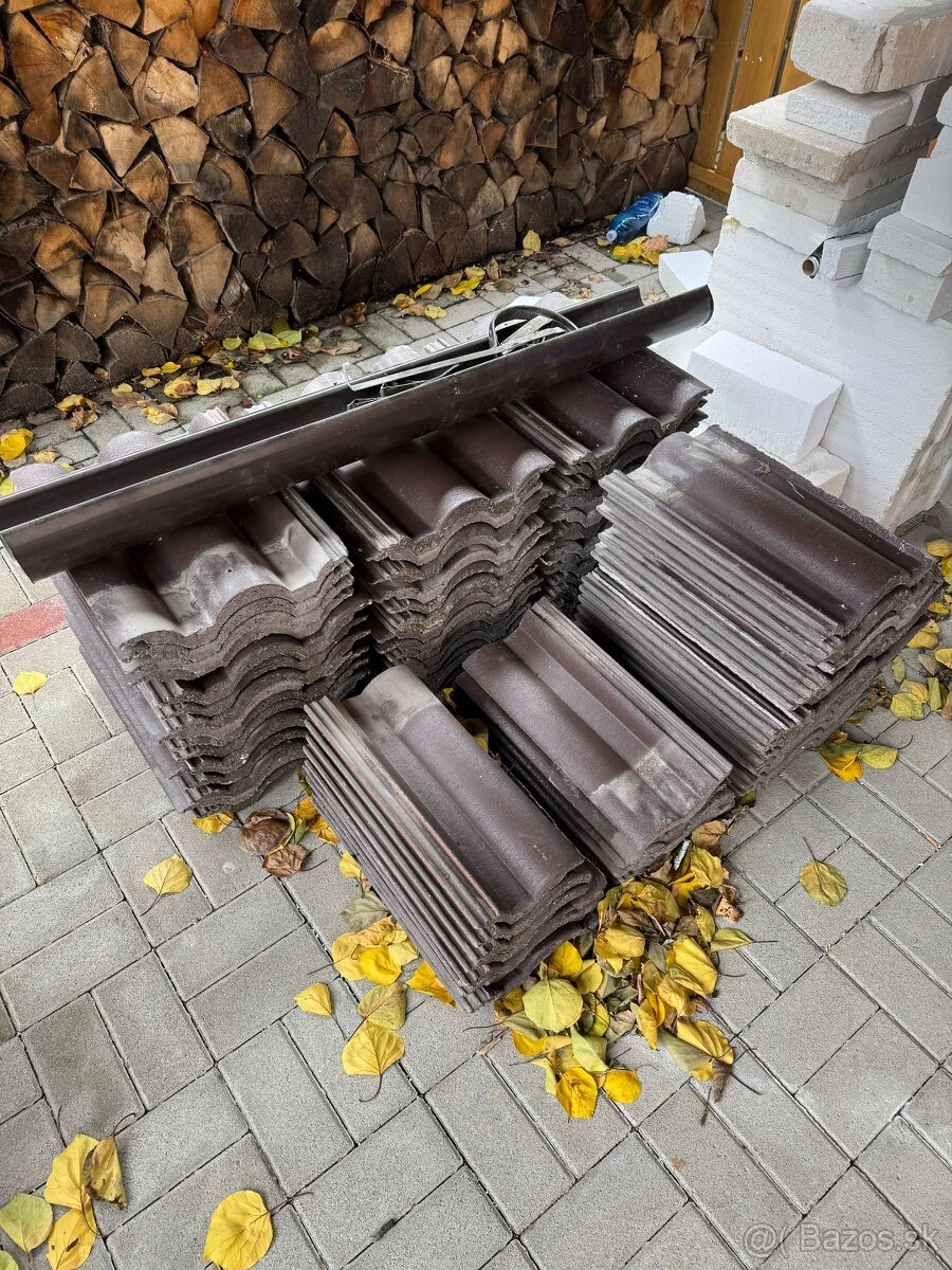 Škridla Terran Danubia tmavohnedá