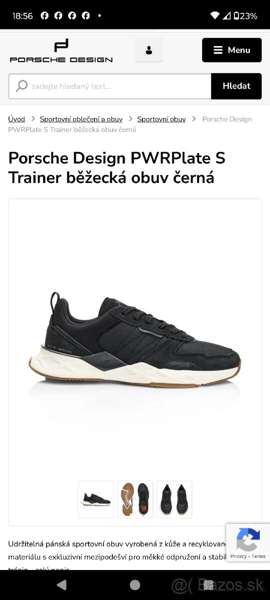 Porsche Design PWRPlate S Trainer 47 bežeckáobuv
PC 330 EUR