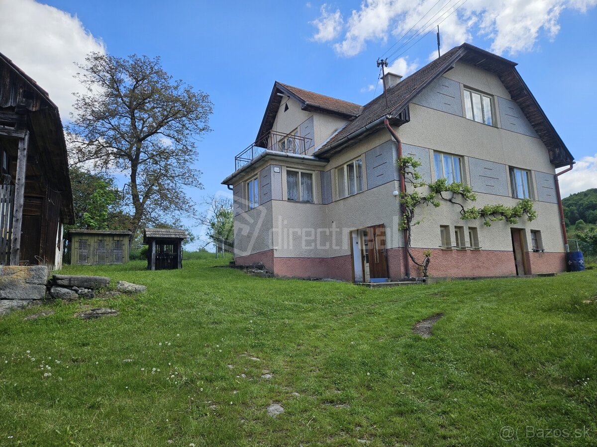 RD vhodný na trvalé bývanie alebo na chalupu