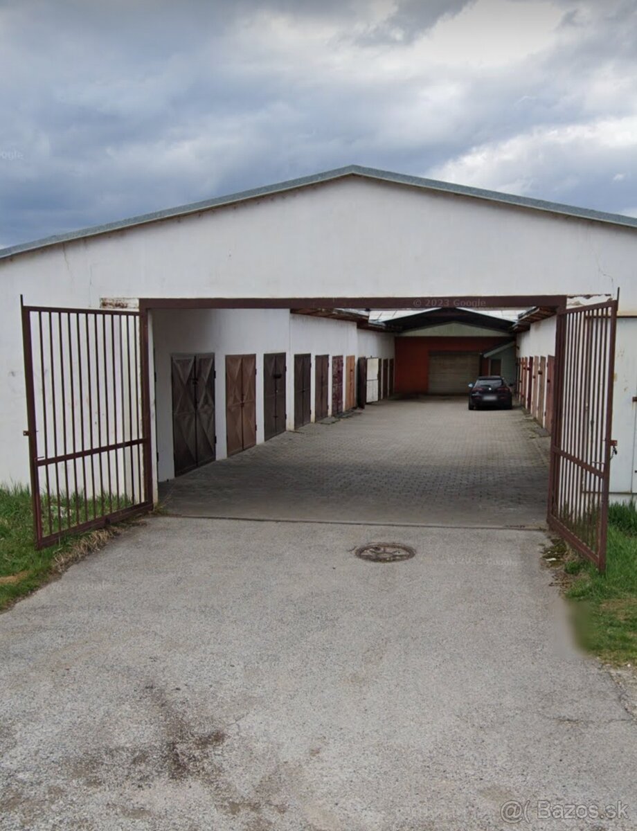 Predám garáž Smižany Tomašovská ulica